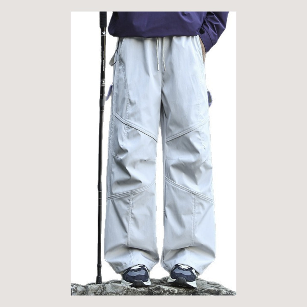 Scree Shell Pant in Fog