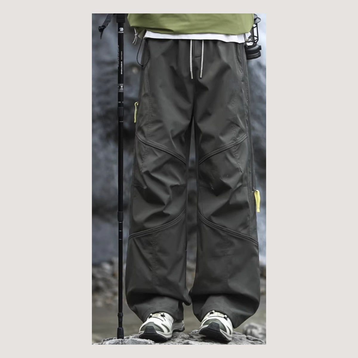 Scree Shell Pant in Chartreuse