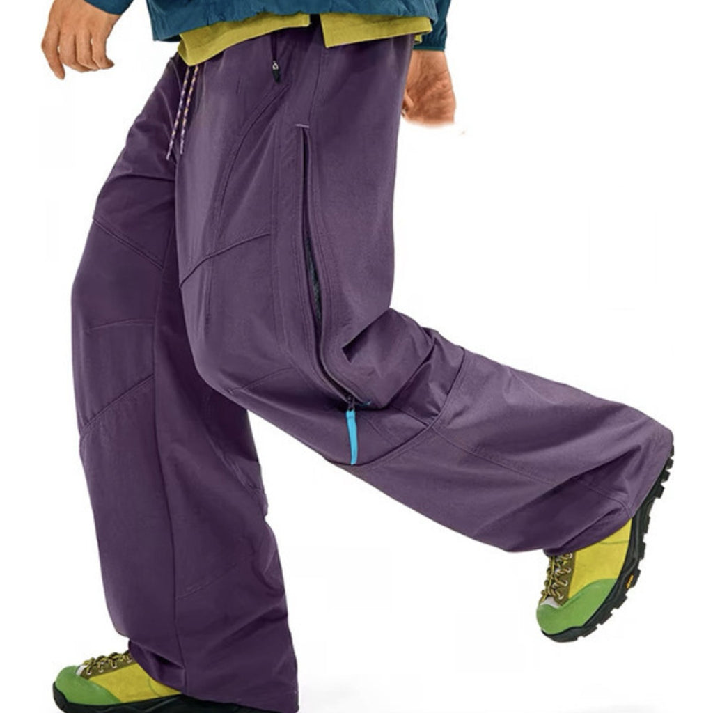 Tarn Trail Pant in Black with cinched hem